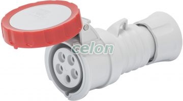 Connector Hp Ip67 2P+E 16A 400V 9H Fw GW62029FH - Gewiss, Egyéb termékek, Gewiss, Ipari dugvillák és dugaszoló aljzatok, IEC 309 HP rendszer, Gewiss