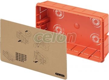 Spare Box For Decorative Enclosure 4M GW40671 - Gewiss, Egyéb termékek, Gewiss, Épület automatizálás, 40 Cdi rendszer, Gewiss