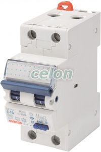 Compact Rcbo 2P B6 10Ka Air/0,03 2M GW95835 - Gewiss, Alte Produse, Gewiss, Aparataje modulare, Gama 90 RCD, Gewiss