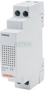 Buzzer 230V Ac 1M. GW96407 - Gewiss, Egyéb termékek, Gewiss, Moduláris szerelvények, 90 AM rendszer, Gewiss