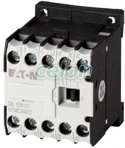 Contactor 4Kw Ac-3 1Ni DILEM-01(240V50HZ) -Eaton, Alte Produse, Eaton, Întrerupătoare și separatoare de protecție, Eaton