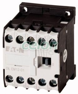 Telj.kontaktor AC-3/400V:5,5kW DILEM12-01(110V50HZ,120V60HZ) -Eaton, Egyéb termékek, Eaton, Kapcsolókészülékek, Eaton