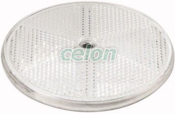 Retroreflector, Circular, 84 Mm, Metal B 6200A-6506 -Eaton, Automatizari Industriale, Senzori Fotoelectrici, proximitate, identificare, presiune, Conectori si accesorii pentru senzori, Eaton