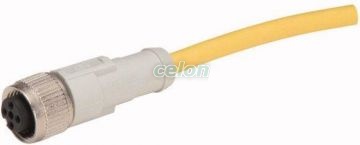 Cable 4Pin/3-Wire, Dc, Straight/Open, 2M CSDS4A3CY2202 -Eaton, Automatizari Industriale, Senzori Fotoelectrici, proximitate, identificare, presiune, Conectori si accesorii pentru senzori, Eaton