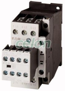 Teljesítmény kontaktor, 7,5kW/400V, AC DILM17-22(230V50HZ,240V60HZ) -Eaton, Egyéb termékek, Eaton, Kapcsolókészülékek, Eaton