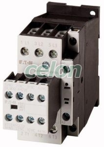 Contactor 7,5Kw, Regim Ac-3 DILM17-22(230V50HZ,240V60HZ) -Eaton, Alte Produse, Eaton, Întrerupătoare și separatoare de protecție, Eaton