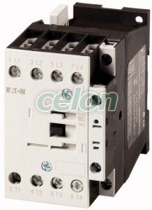 4-Pole Contactor,32A/Ac-1,Ac Operated Dilmp32-10(230V50/60Hz) 109796-Eaton, Alte Produse, Eaton, Întrerupătoare și separatoare de protecție, Eaton