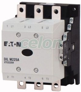 Contactor 110Kw/400V/Ac-3 DILM225A/22(RAC240) -Eaton, Alte Produse, Eaton, Întrerupătoare și separatoare de protecție, Eaton