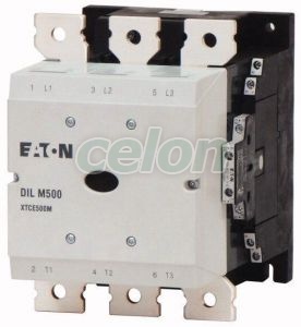Contactor 250 Kw, Regim Ac-3 DILM500/22(RDC48) -Eaton, Alte Produse, Eaton, Întrerupătoare și separatoare de protecție, Eaton