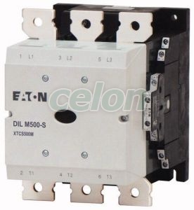 Teljesítmény kontaktor 250kW/400V/AC-3 DILM500-S/22(110-120V50/60HZ) -Eaton, Egyéb termékek, Eaton, Kapcsolókészülékek, Eaton