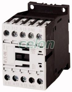 Contactor 3Kw, Regim Ac-3 DILM7-10(220VDC) -Eaton, Alte Produse, Eaton, Întrerupătoare și separatoare de protecție, Eaton