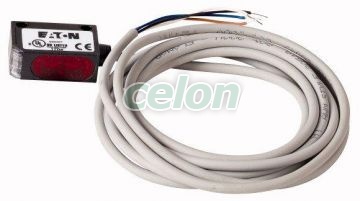 Opt. Sensor Nano 10Cm, Dc, Cable, E71-Ffdn-Ca 100429-Eaton, Automatizari Industriale, Senzori Fotoelectrici, proximitate, identificare, presiune, Senzori fotoelectrici, Eaton