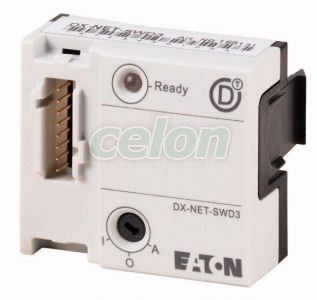 Dc1 Ip20, De1, De11 Vfd Comm. Swd Module Dx-Net-Swd3 169131-Eaton, Alte Produse, Eaton, Motoare, Eaton