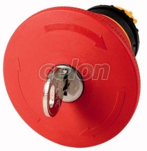 Emer.Stop/Sw.Off,45Mm,Key Release Ronis M22-PVS45P-RS -Eaton, Alte Produse, Eaton, Întrerupătoare și separatoare de protecție, Eaton