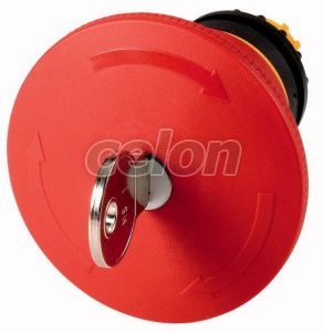 Emer.Stop/Swit.Off,45Mm,Key Release Ms1 M22-Pvs45P-Ms1 121468-Eaton, Alte Produse, Eaton, Întrerupătoare și separatoare de protecție, Eaton