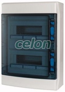 Compact Distribution Board Ip65 For Outdoor Applications, Transparent Door, 2 Rows 24 Modules Ika-2/24-St-Uv 174191-Eaton, Alte Produse, Eaton, Tablouri de distribuție și accesorii, Eaton