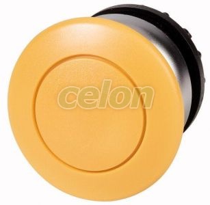 Gombafejű nyomógomb, sárga M22-DP-Y -Eaton, Egyéb termékek, Eaton, Kapcsolókészülékek, Eaton