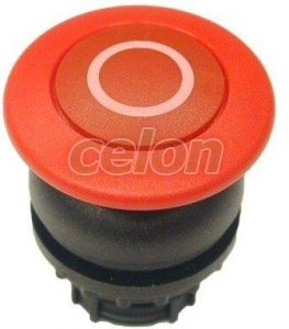 Buton Ciuperca,Rosu,Eticheta X0 M22S-DP-R-X0 -Eaton, Alte Produse, Eaton, Întrerupătoare și separatoare de protecție, Eaton