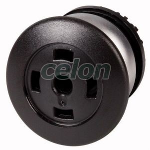 Buton Ciuperca,Negru M22-DP-S-X -Eaton, Alte Produse, Eaton, Întrerupătoare și separatoare de protecție, Eaton