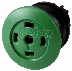 Gombafejű nyomógomb, zöld M22S-DP-G-X -Eaton, Egyéb termékek, Eaton, Kapcsolókészülékek, Eaton