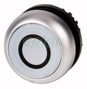 Buton Comanda Cu Indicator Luminos ,Alb, M22-DL-W-X0 -Eaton, Alte Produse, Eaton, Întrerupătoare și separatoare de protecție, Eaton