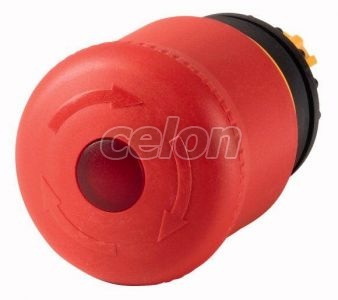 Buton Oprire De Urgenta Cu Indicator Lum M22-PVLT -Eaton, Alte Produse, Eaton, Întrerupătoare și separatoare de protecție, Eaton