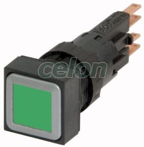 Buton Comanda 18X18 Luminos Q18LT-GN/WB -Eaton, Alte Produse, Eaton, Întrerupătoare și separatoare de protecție, Eaton