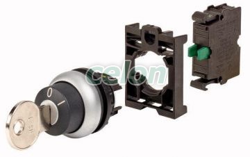 Complete Unit,Key-Operated Actuator M22-WS-K10-BVP -Eaton, Alte Produse, Eaton, Întrerupătoare și separatoare de protecție, Eaton