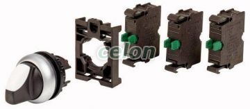 Complete Unit,Sel.Switch With Thumb-Grip M22-WRK-3K10-BVP -Eaton, Alte Produse, Eaton, Întrerupătoare și separatoare de protecție, Eaton