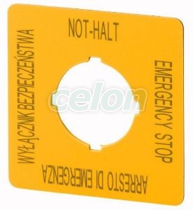 Emerg. Swit. Off Label, Pl, En, De, It M22-Xyk5 167643-Eaton, Alte Produse, Eaton, Întrerupătoare și separatoare de protecție, Eaton