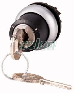 Kulcsos kapcsoló, 3 állású (RS) M22-WRS3-RS-A1 -Eaton, Egyéb termékek, Eaton, Kapcsolókészülékek, Eaton