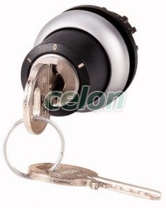 Key-Oper.Actuator (Ronis 455), 3Pos. M22-Wrs3-Rs-A1 171155-Eaton, Alte Produse, Eaton, Întrerupătoare și separatoare de protecție, Eaton