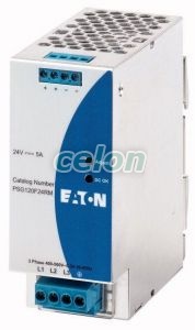 Power Supply,3 Ph,320-600Vac,24Vdc/5A Psg120F24Rm 172883-Eaton, Alte Produse, Eaton, Automatizări, Eaton