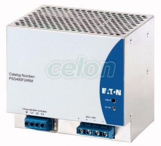 Tápegység, 3f, 3x320-600V AC, 24V DC, 20A, 480W PSG480F24RM -Eaton, Egyéb termékek, Eaton, Automatizálási termékek, Eaton