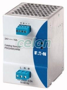 Power Supply,1 Ph,85-264Vac,24Vdc/10A Psg240E24Rm 172893-Eaton, Alte Produse, Eaton, Automatizări, Eaton