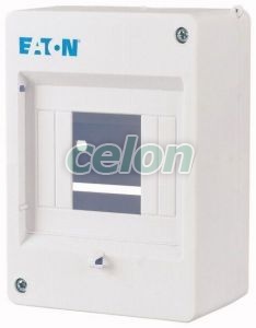 Kis tokozat IP20, 4 TE, (ajtó nélkül), fehér MINI-4 -Eaton, Egyéb termékek, Eaton, Installációs elosztók, Eaton