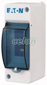 Mini Board Ip30 1 Row 2 Modules, With Transparent Door, Without N/Pe Terminal Mini-2-T 177071-Eaton, Alte Produse, Eaton, Tablouri de distribuție și accesorii, Eaton