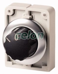 Selector Switch, 2 Positions, Spring-Return, Metal Ring, I-O M30C-Fw 187087-Eaton, Alte Produse, Eaton, Întrerupătoare și separatoare de protecție, Eaton