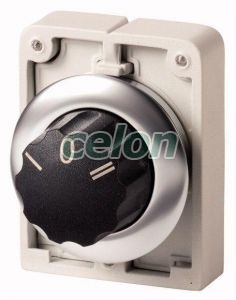Selector Switch, 3 Positions, Spring-Return, Metal Ring, 40°, I-O-Ii M30C-Fw3 187089-Eaton, Alte Produse, Eaton, Întrerupătoare și separatoare de protecție, Eaton