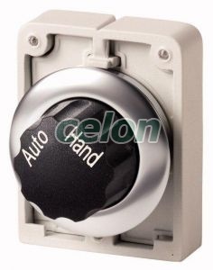 Selector Switch, 2 Positions, Stay-Put, Metal Ring, Hand/Auto M30C-Fwr-X91 187113-Eaton, Alte Produse, Eaton, Întrerupătoare și separatoare de protecție, Eaton