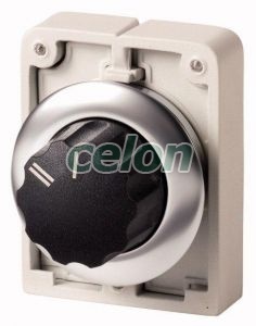 Selector Switch, 2 Positions, Stay-Put, Metal Ring, I-Ii M30C-Fwr-X92 187114-Eaton, Alte Produse, Eaton, Întrerupătoare și separatoare de protecție, Eaton