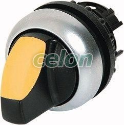 Selector Cu Retinere,Indicator Luminos,2 M22-WRLK-Y -Eaton, Alte Produse, Eaton, Întrerupătoare și separatoare de protecție, Eaton