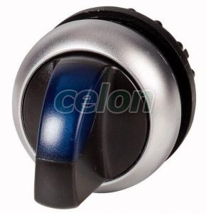 Selector Cu Retinere,Indicator Luminos,2 M22-WLKV-B -Eaton, Alte Produse, Eaton, Întrerupătoare și separatoare de protecție, Eaton