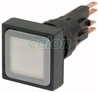 Buton Comanda 25X25 Luminos Q25LT-WS/WB -Eaton, Alte Produse, Eaton, Întrerupătoare și separatoare de protecție, Eaton