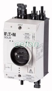 Dc-Switch-Disconnect. 20A, 2 Strings Mc4 Sol20/2Mc4 120915-Eaton, Materiale si Echipamente Electrice, Energie verde, Produse fotovoltaice, Eaton