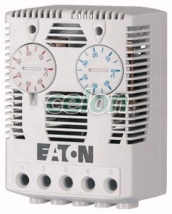 Thermostat For Temperature Regulation In Enclosure 0…+60°C, 1 Nc And 1 No Cont. Th-Twin 167266-Eaton, Alte Produse, Eaton, Automatizări, Eaton