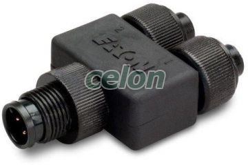 4p M12-M to2x 4p M12-F Pin 4 SWD4-SP-4124 -Eaton, Egyéb termékek, Eaton, Automatizálási termékek, Eaton