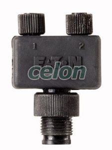 4p M12-M to2x 4p M8-F,Pin 4 SWD4-SP-4084 -Eaton, Egyéb termékek, Eaton, Automatizálási termékek, Eaton