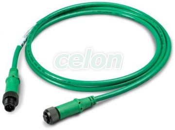 SWD cable,5 pole,1.0M,M12-M/M12-F SWD4-1LR5-2S -Eaton, Egyéb termékek, Eaton, Automatizálási termékek, Eaton