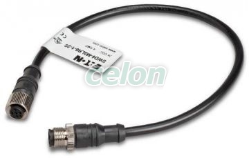 SWD I/O cable,5 pole,0,3m,M12-M/M12-F SWD4-M3LR5-1-2S -Eaton, Egyéb termékek, Eaton, Automatizálási termékek, Eaton